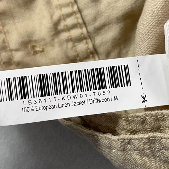 Quince European Linen Jacket Women Medium Driftwood Tan Lightweight Pockets - Picture 5 of 11